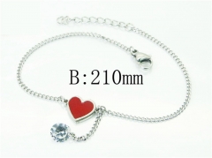 HY Wholesale Bracelets 316L Stainless Steel Jewelry Bracelets-HY43B0168KA