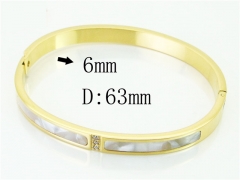 HY Wholesale Bangles Stainless Steel 316L Fashion Bangle-HY32B0572HNR