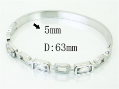 HY Wholesale Bangles Stainless Steel 316L Fashion Bangle-HY32B0626HJC