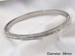 HY Wholesale Bangle Stainless Steel 316L Jewelry Bangle-HY0033B043