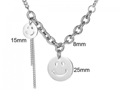 HY Wholesale Necklaces Stainless Steel 316L Jewelry Necklaces-HY0132N079