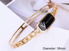 HY Wholesale Bangle Stainless Steel 316L Jewelry Bangle-HY0033B129