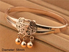 HY Wholesale Bangle Stainless Steel 316L Jewelry Bangle-HY0033B164