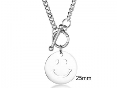 HY Wholesale Necklaces Stainless Steel 316L Jewelry Necklaces-HY0132N124