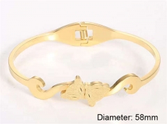 HY Wholesale Bangle Stainless Steel 316L Jewelry Bangle-HY0138B094