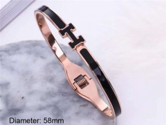 HY Wholesale Bangle Stainless Steel 316L Jewelry Bangle-HY0033B070