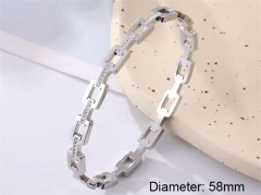 HY Wholesale Bangle Stainless Steel 316L Jewelry Bangle-HY0033B003