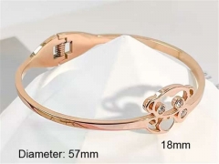 HY Wholesale Bangle Stainless Steel 316L Jewelry Bangle-HY0123B121