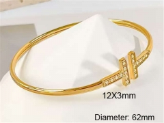 HY Wholesale Bangle Stainless Steel 316L Jewelry Bangle-HY0123B216