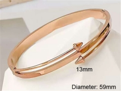 HY Wholesale Bangle Stainless Steel 316L Jewelry Bangle-HY0123B129