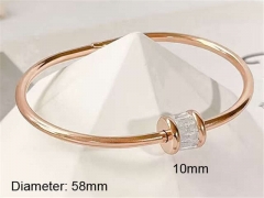 HY Wholesale Bangle Stainless Steel 316L Jewelry Bangle-HY0123B110