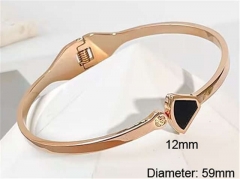 HY Wholesale Bangle Stainless Steel 316L Jewelry Bangle-HY0123B049