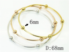 HY Wholesale Bangles Jewelry Stainless Steel 316L Fashion Bangle-HY58B0591MQ