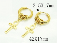 HY Wholesale Earrings 316L Stainless Steel Earrings-HY60E0724JLZ