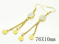 HY Wholesale Earrings 316L Stainless Steel Earrings-HY60E0823KLW