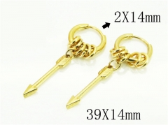 HY Wholesale Earrings 316L Stainless Steel Earrings-HY60E0737JOD