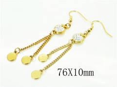 HY Wholesale Earrings 316L Stainless Steel Earrings-HY60E0824KLE