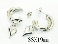 HY Wholesale Earrings 316L Stainless Steel Earrings-HY58E1848NQ