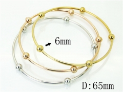 HY Wholesale Bangles Jewelry Stainless Steel 316L Fashion Bangle-HY58B0592MZ