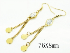 HY Wholesale Earrings 316L Stainless Steel Earrings-HY60E0809KLX