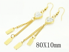 HY Wholesale Earrings 316L Stainless Steel Earrings-HY60E0849KLC