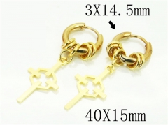 HY Wholesale Earrings 316L Stainless Steel Earrings-HY60E0743JL