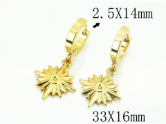 HY Wholesale Earrings 316L Stainless Steel Earrings-HY60E0751JY