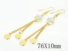 HY Wholesale Earrings 316L Stainless Steel Earrings-HY60E0799KLU