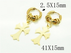 HY Wholesale Earrings 316L Stainless Steel Earrings-HY60E0720JL