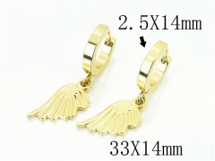 HY Wholesale Earrings 316L Stainless Steel Earrings-HY60E0753JE