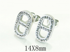 HY Wholesale Earrings 316L Stainless Steel Earrings-HY32E0261HFF