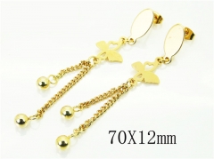 HY Wholesale Earrings 316L Stainless Steel Earrings-HY60E0860KQ