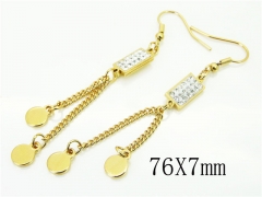 HY Wholesale Earrings 316L Stainless Steel Earrings-HY60E0819KLZ