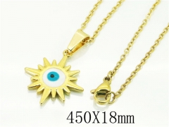 HY Wholesale Necklaces Stainless Steel 316L Jewelry Necklaces-HY24N0092MLX