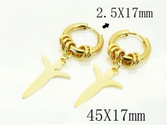 HY Wholesale Earrings 316L Stainless Steel Earrings-HY60E0731JL