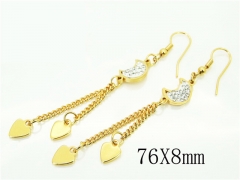 HY Wholesale Earrings 316L Stainless Steel Earrings-HY60E0829KLC