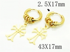 HY Wholesale Earrings 316L Stainless Steel Earrings-HY60E0721JLE