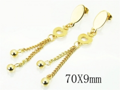 HY Wholesale Earrings 316L Stainless Steel Earrings-HY60E0869KA