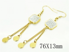 HY Wholesale Earrings 316L Stainless Steel Earrings-HY60E0805KLQ