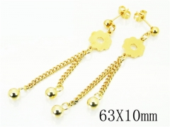 HY Wholesale Earrings 316L Stainless Steel Earrings-HY60E0888KW