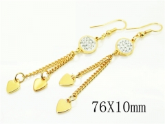 HY Wholesale Earrings 316L Stainless Steel Earrings-HY60E0843KLX