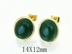 HY Wholesale Earrings 316L Stainless Steel Earrings-HY32E0256HHD