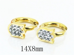 HY Wholesale Earrings 316L Stainless Steel Earrings-HY58E1734JE