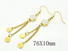 HY Wholesale Earrings 316L Stainless Steel Earrings-HY60E0822KLD