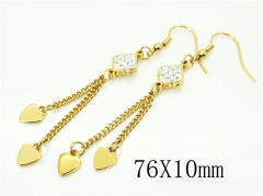 HY Wholesale Earrings 316L Stainless Steel Earrings-HY60E0834KLC