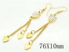 HY Wholesale Earrings 316L Stainless Steel Earrings-HY60E0831KLE