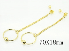 HY Wholesale Earrings 316L Stainless Steel Earrings-HY60E0872JL