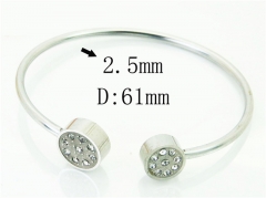 HY Wholesale Bangles Jewelry Stainless Steel 316L Fashion Bangle-HY58B0598PQ