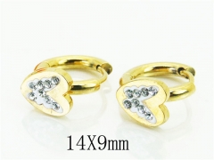 HY Wholesale Earrings 316L Stainless Steel Earrings-HY58E1740JC