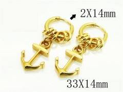 HY Wholesale Earrings 316L Stainless Steel Earrings-HY60E0739JOB